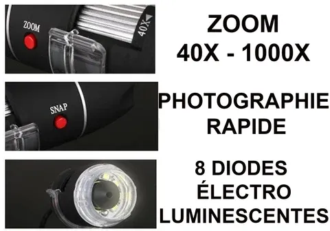 Microscope Numérique Portable 1080p Microscope Numérique Portable 1080p