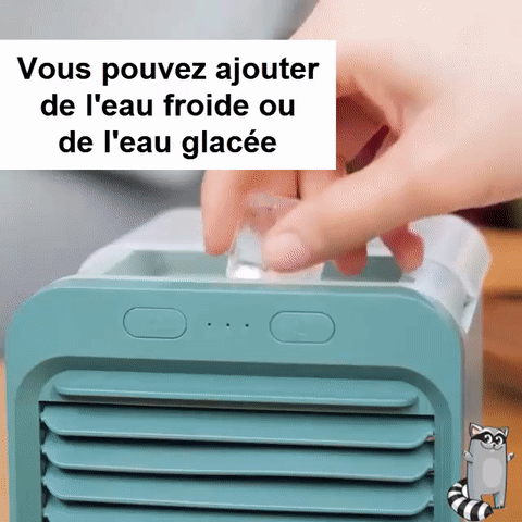 Mini Climatiseur Rechargeable à Eau