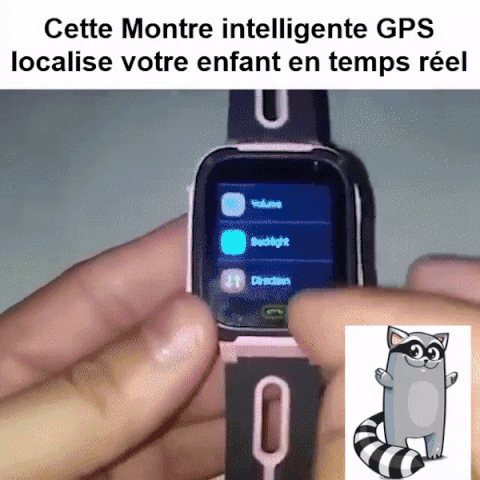 Montre De Sécurité et localisation GPS pour Enfants