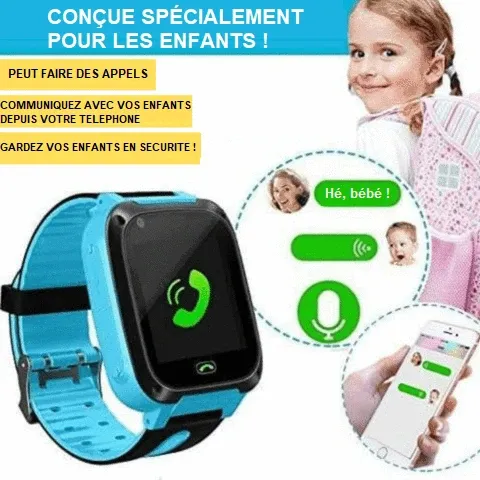 Montre De Sécurité et localisation GPS pour Enfants Montre De Sécurité et localisation GPS pour Enfants
