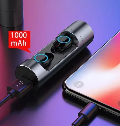 Écouteurs Microphone Bluetooth 5.0 à Commande Tactile Écouteurs Microphone Bluetooth 5.0 à Commande Tactile