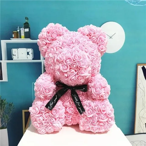 Ours en Peluche en Roses Ours en Peluche en Roses