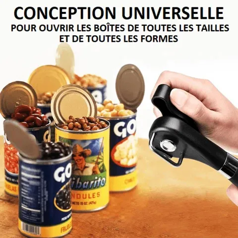 Ouvre-boîte En Acier Inoxydable