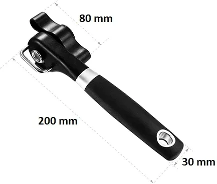 Ouvre-boîte En Acier Inoxydable