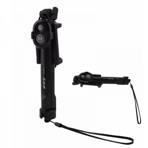 Perche à Selfie 4-en-1 avec Télécommande Bluetooth