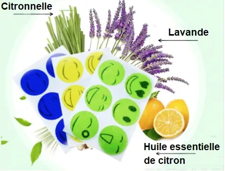Répulsif Naturel Contre Les Moustiques (lot de 120 pièces) Répulsif Naturel Contre Les Moustiques (lot de 120 pièces)