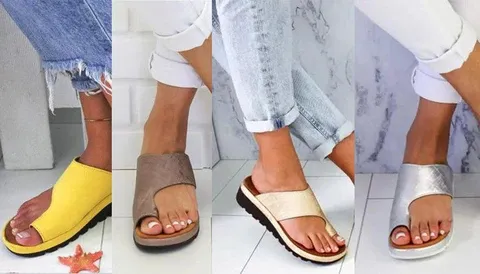 Sandales Plateformes Confortables Pour Femmes