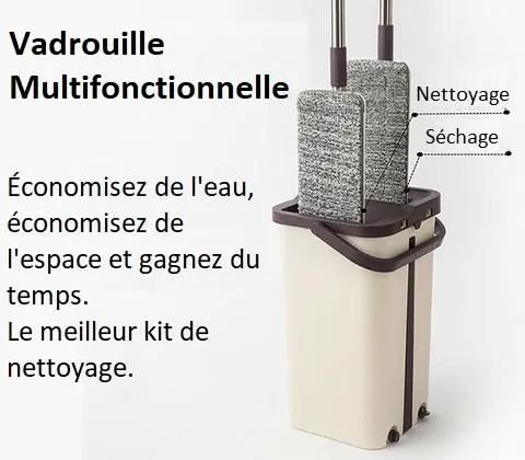 Ensemble De Vadrouille Avec Seau Essoreur