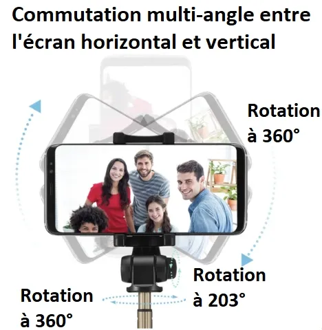 Stabilisateur Intelligent 3D Pour Smartphone