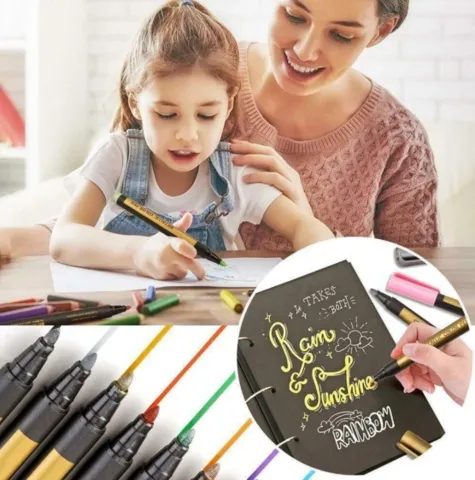 Stylo - Marqueur Peinture | Pierre - Verre - Corporelle - STA™ (lot de 10) Stylo - Marqueur Peinture | Pierre - Verre - Corporelle - STA™ (lot de 10)