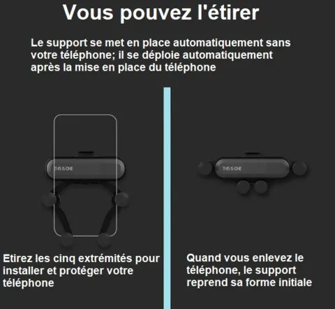 Support de Téléphone pour Voiture Design Support de Téléphone pour Voiture Design