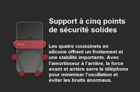 Support de Téléphone pour Voiture Design