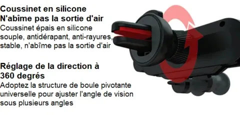 Support de Téléphone pour Voiture Design Support de Téléphone pour Voiture Design