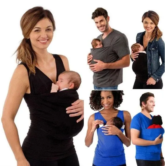 T-shirt Porte-Bébé Kangourou